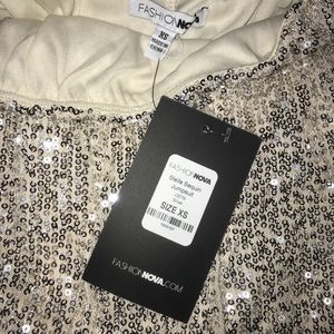 Fashion Nova Stella Sequin Jumpsuit